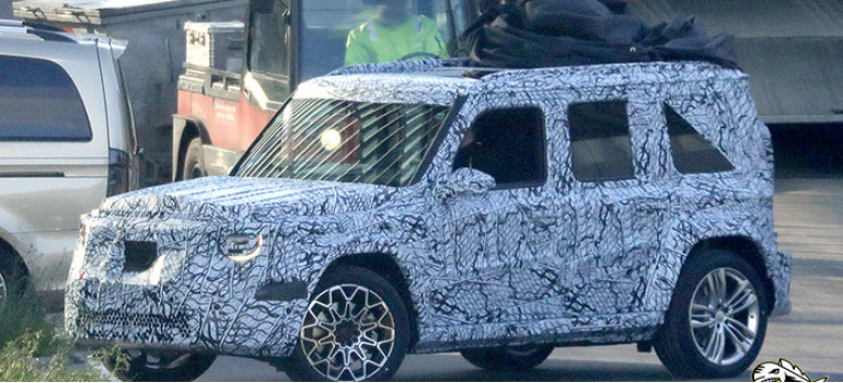 Появились первые изображения Mercedes-Benz Mini G-Class