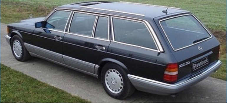 Mercedes W126 в кузове универсал?!!!