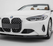 Аэродинамический обвес на БМВ (BMW) 4 G22 (купе) и G23 (кабриолет) со стандартными (не М-Пакет) бамперами