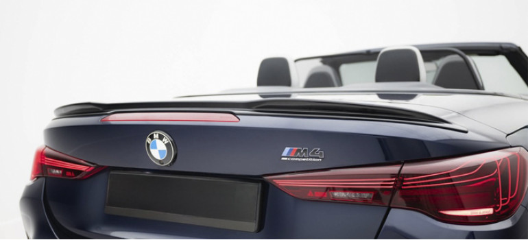 Спойлер на багажник БМВ (BMW) 4 G23 и M4 G83 кабриолет