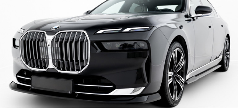 Аэродинамический обвес FT V.2 на БМВ (BMW) 7 G70 со стандартными (не М Пакет) бамперами