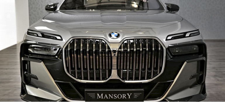 Аэродинамический обвес Мэнсори (Mansory) на БМВ (BMW) 7 G70