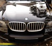 Ресницы на фары BMW X5 E70