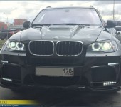 Профессиональная установка и покраска обвеса Хаманн ( Hamann ) Fresh на БМВ ( BMW ) X5 E70