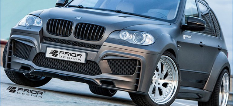 Prior Design widebody kit for BMW X5 E70