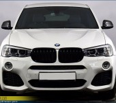 Аэродинамический обвес в стиле М Перформанс (M Performance) на BMW X3 F25