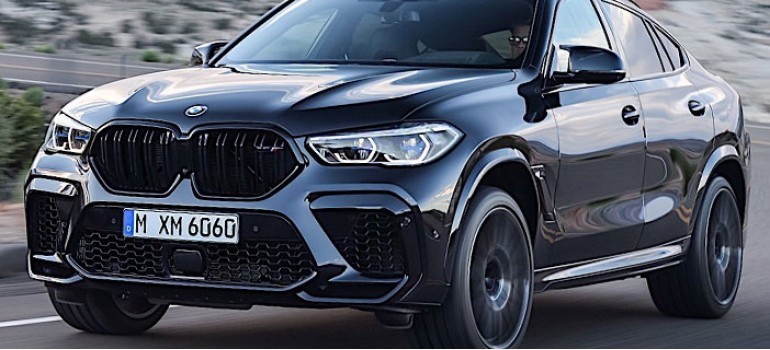 Комплект рестайлинга, превращающий внешне обычный БМВ (BMW) X6 G06 в X6M