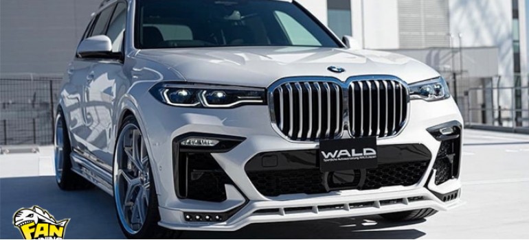 Аэродинамический обвес WALD на BMW X7 G07