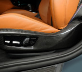 Боковые карбоновые накладки на передние сидения БМВ (BMW)