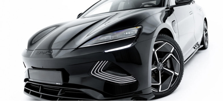 Аэродинамический обвес на BYD Seal Mk1 2022 модельного года