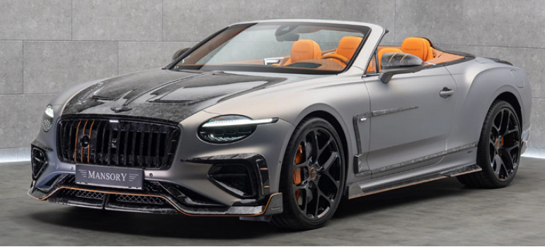 Карбоновый тюнинг от Менсори (Mansory) на Бентли Континенталь (Bentley Continental) GT 4