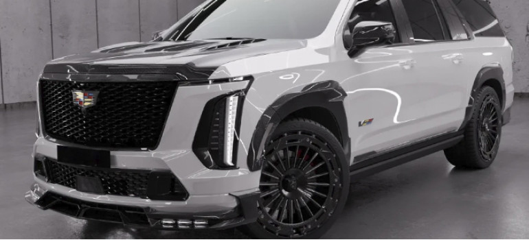 Аэродинамический обвес Эстет на Кадиллак (Cadillac) ESV 2024+ Аэродинамический обвес Эстет на Кадиллак (Cadillac) ESV 2024+