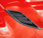 Карбоновые вставки (жабры) в капот Феррари Портофино (Ferrari Portofino)