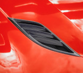 Карбоновые вставки (жабры) в капот Феррари Портофино (Ferrari Portofino)