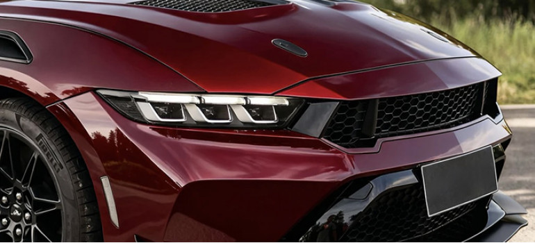 Передний бампер в стиле S650 GTD на Форд Мустанг (Ford Mustang) 2024+
