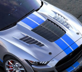Капот Shelby GT500KR (King of the Road) на Форд Мустанг (Ford Mustang) 2014-2017 г.в.