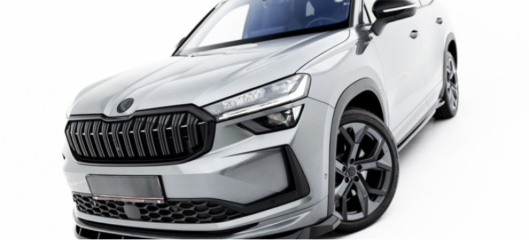 Аэродинамический обвес на Шкоду Кодиак (Skoda Kodiaq) 2023+ в версии Sportline Аэродинамический обвес на Шкоду Кодиак (Skoda Kodiaq) 2023+ в версии Sportline