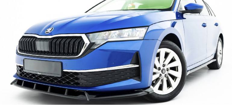 Аэродинамический обвес на Шкоду Октавиа (Skoda Octavia) 2024+