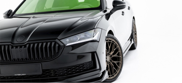Аэродинамический обвес V.1 на Шкоду Суперб (Skoda Superb) Mk4 2023+ в версии Sportline Аэродинамический обвес V.1 на Шкоду Суперб (Skoda Superb) Mk4 2023+ в версии Sportline