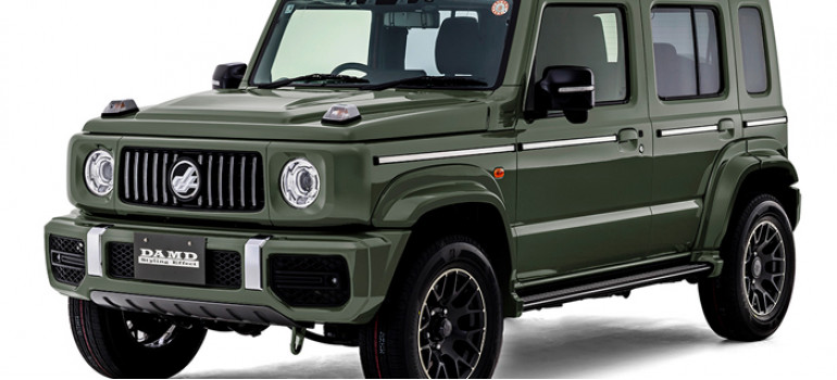 Аэродинамический обвес DAMD на Suzuki Jimny 5 дверей