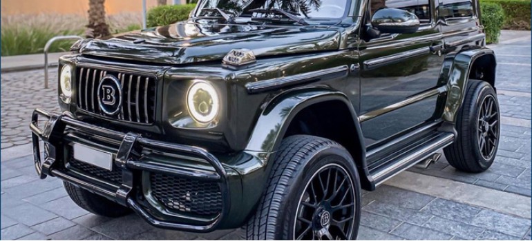 Бодикит для Сузуки Джимни (Suzuki Jimny) в стиле Mercedes G63 AMG