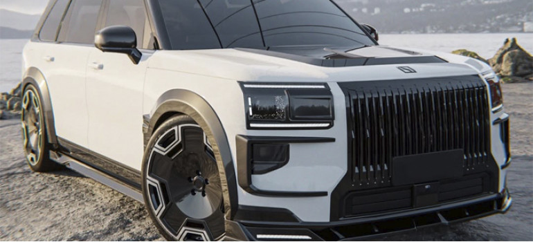 Аэродинамический обвес RD на ЗИКР (ZEEKR) 9X