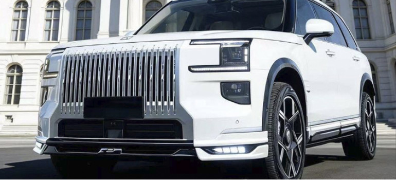 Аэродинамический обвес на ЗИКР (ZEEKR) 9X