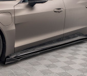 Сплитеры под пороги Ауди (Audi) E-Tron GT RS вариант 2