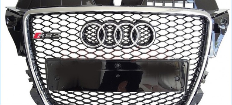 Решетка радиатора в стиле RS3 на Ауди (Audi) A3