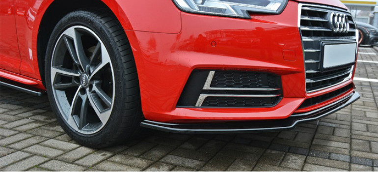 Аэродинамический обвес на Ауди (Audi) A4 B9 S-Line 2015-2020 г.в.