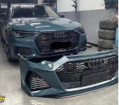 Передний бампер в стиле RS6 на Ауди (Audi) A6 C8