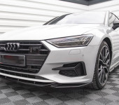 Аэродинамический обвес на Ауди (Audi) A7 C8 со стандартными бамперами