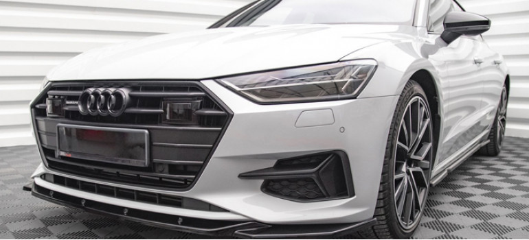 Аэродинамический обвес на Ауди (Audi) A7 C8 со стандартными бамперами Аэродинамический обвес на Ауди (Audi) A7 C8 со стандартными бамперами
