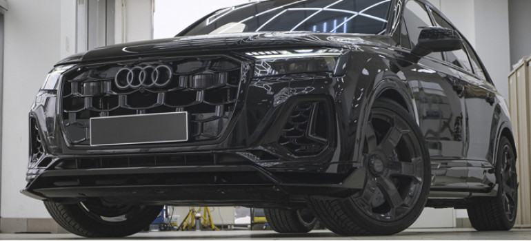Аэродинамический обвес Альтерэго на Ауди (Audi) Q7 S-Line 4M рестайлинг 2024 модельного года