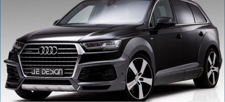 Аэродинамический обвес Je Design на Audi Q7 2015+