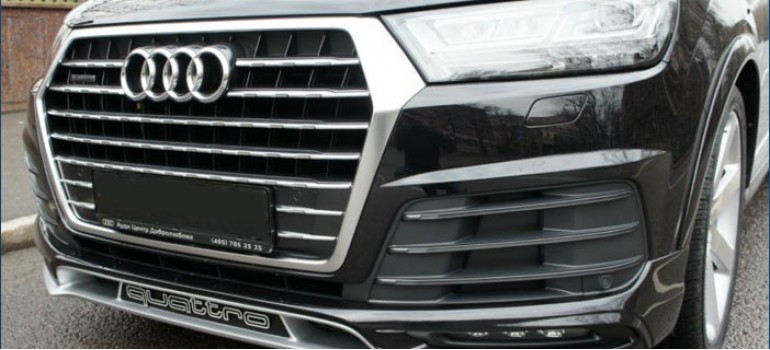 Аэродинамический обвес на Audi Q7 S-Level