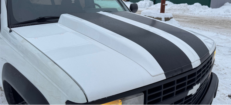 Накладка (горб) на капот Шевроле (Chevrolet) C/K, Tahoe, Suburban