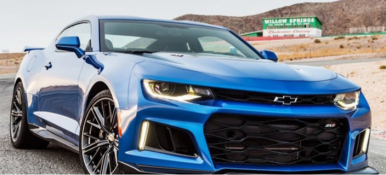 Комплект обвеса в стиле ZL1 на Chevrolet Camaro 2016-2018 годов выпуска