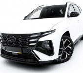 Аэродинамический обвес на Hyundai Tucson N-Line MK4 Facelift (рестайлинг) 2023+