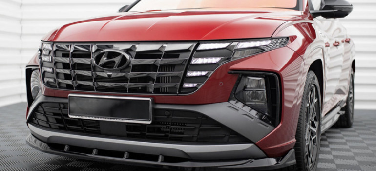 Внешний тюнинг (обвес) на Hyundai Tucson MK4 2020+ N-Line