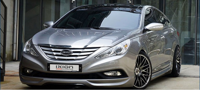 Комплект обвеса IXION на Hyundai Sonata YF