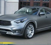 Решетка радиатора на рестайлинговый Infiniti FX