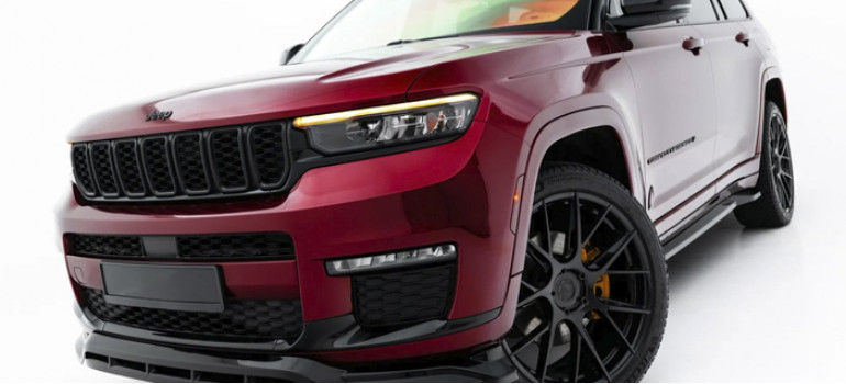 Аэродинамический обвес на Jeep Grand Cherokee (Гранд Чероки) L MK5 2021+