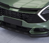 Накладка (губа) переднего бампера на КИА Спортейдж (KIA Sportage) NQ5 2021+ со стандартными бамперами