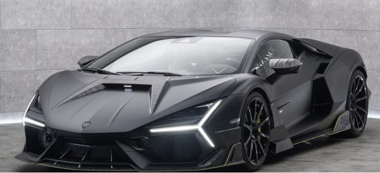 Карбоновый тюнинг на Ламборгини Ревуэлто (Lamborghini Revuelto) от Менсори (Mansory)