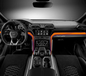 Набор №2 карбоновой отделки салона на Ламборгини Урус (Lamborghini Urus)