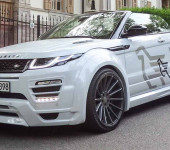 Аэродинамический обвес Хаманн (Hamann) на Range Rover Evoque Cabriolet