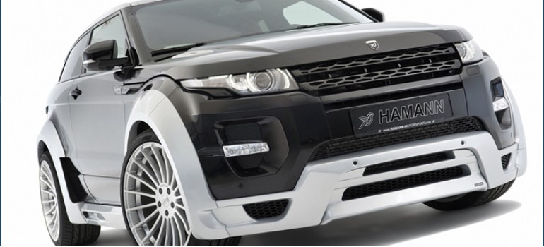 Аэродинамический обвес Hamann с расширением кузова ( wide-body ) для Range Rover Evoque