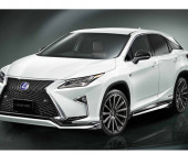 Аэродинамический обвес ТРД (TRD) на Лексус (Lexus) RX в версии F-Sport 2015-2019 г.в.