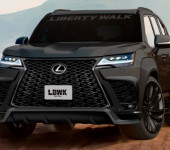 Новый обвес на новый Лексус (Lexus) LX600 от японского тюнинг-ателье Liberty Walk